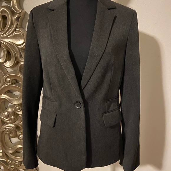 Express Dark Gray Blazer - Picture 1 of 5